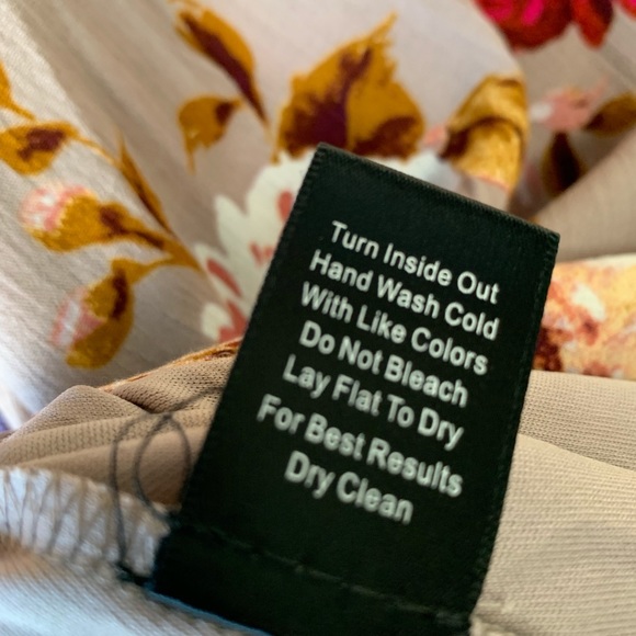 NWT BLUE PEPPER FLORAL DRESS SZ M - Picture 6 of 6